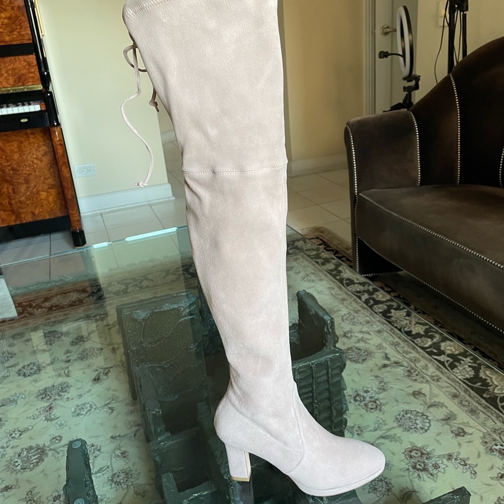 Brand New Stuart Weitzman Over the knee suede boot